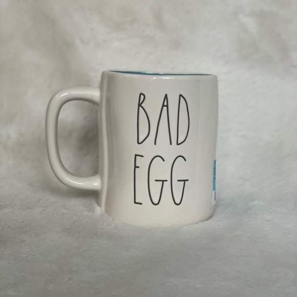 2/$25 Rae Dunn Good Egg/Bad Egg Mug - Picture 2 of 2